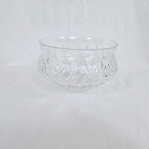 Hour Of Power Engraved Isaiah 40:31 Crystal Bowl NEW Vtg Crystal Cathedral 2000s
